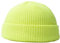 BrightGlow Wintermütze für Herren und Damen Trawler Beanie Watch Hat Roll-up Edge Skullcap Kurze Fischermütze mit Strickbündchen Beanie-Mütze Warm Skimütze Acryl-Strickmütze Gelb#1 Erwachsene
