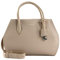 Coccinelle Lord Handbag Grained Leather M Rosette