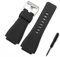 TVKSIPAR Kautschukband Herrenuhr Zubehör Dornschließe Passend For Bell Ross Strap BR01 Sport Wasserdichtes Armband Herrenuhrenarmband