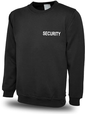 FaPak Sweat-Shirt Sweat Security Bedruckt vorne und hinten Gr. XL