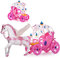 Puppen Kutsche mit Pferd Verschiedene Artikel frei wählbar Pegasus passend für Barbie Puppen - Steffi Love - LOL Surprise Spielzeug Puppe - Prinzessin..