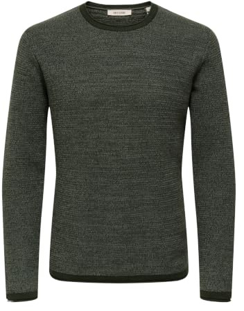 Only & Sons Herren Onseric Reg 12 Struc Crew Knit Noos Onseric Reg 12 Struc Crew Knit Noos (1er Pack)