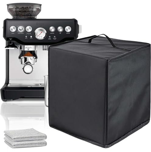 Coffee Machine Dust Cover, Heat-Resistant Waterproof And Dust-Proof 600D Nylon Material, Compatible For Sage - The Barista Express - Bean to Cup Coffee Machine.