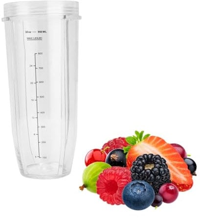 Replacement 32Oz Blender Cup, Replacement Cups Blender Replacement Parts for 1000W Blender Accessories