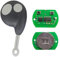 ProPlip - Chiave completa con elettronica da programmare, compatibile con Cobra Allarme 7777 1046 3193 728 8188 434Mhz Telecomando Vergine