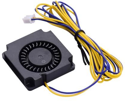 Eacam Ventilador de Ventilador de Impresora 3D, Ventilador de Enfriamiento DC 24V 40*40*10 Mm, Ventilador sin Escobillas de 2 Piezas para Ender-3/Ender-3 Pro, CR-10 Extrusor Hotend, (DC 12V 0.12A)