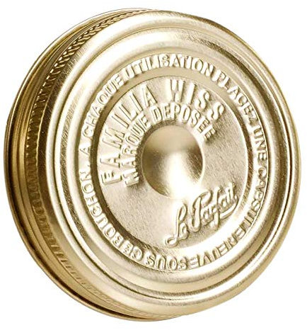 Bouchons pour terrine Familia Wiss Le Parfait - Diamètre 110 mm - Vendu par 6