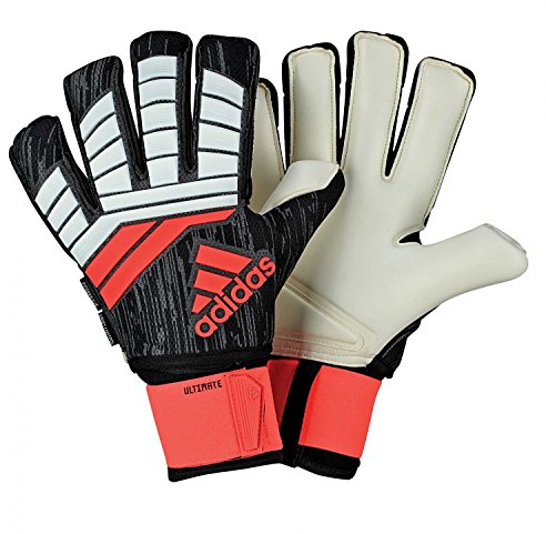 adidas Herren Herren Torwarthandschuhe Predator 18 Ultimate Torwarthandschuhe, Solred/Black/White, 9.5, CF1334