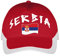 Supportershop Herren Serbien Cap, rot, Einheitsgröße