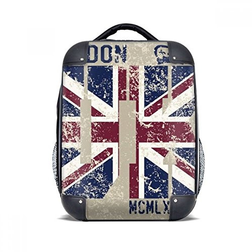 DIYthinker London King UK Union Jack-Flagge-Harter Fall Schulter Kind-Rucksack-Geschenk 15