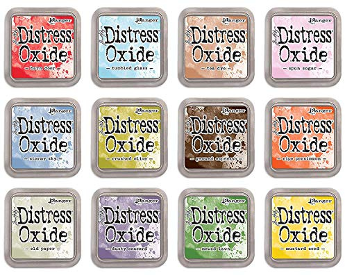 Ranger Tim Holtz Distress Oxide Ink Summer 2018-12 Ink Pad Bundle