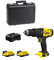 Perceuse à Percussion STANLEY FatMax SFMCD711D2K (2 Batteries de 2,0 Ah + Chargeur + Coffret)