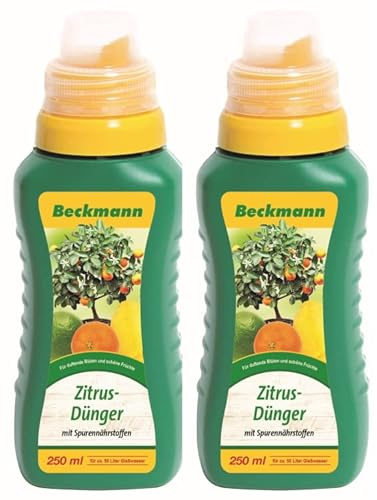 Beckmann Zitrus Dünger Sparpack 2 x 250 ml + gratis 20g Kressesamen Sprint