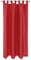 Blickdichte Rote Gardine Alessia mit Schlaufen in 140x245cm (BxL), in vielen Größen und Farben