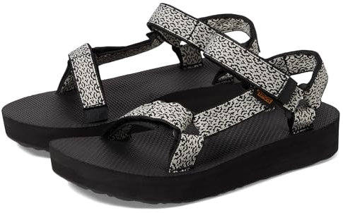 Teva Womens Midform Universal Boho White/Black UK 5