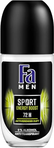 FA MEN Deo Roll-on Sport Energy Boost, 6er Pack (6 x 50 ml)