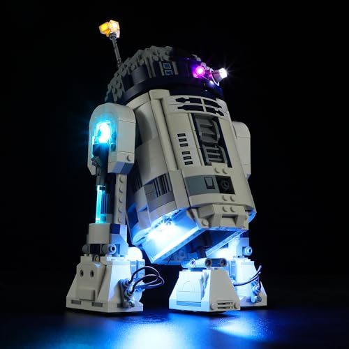 BRIKSMAX Led Licht für Lego R2-D2 75379 - Compatible with Lego Star Wars Bausteinen Modell - Ohne Lego Set