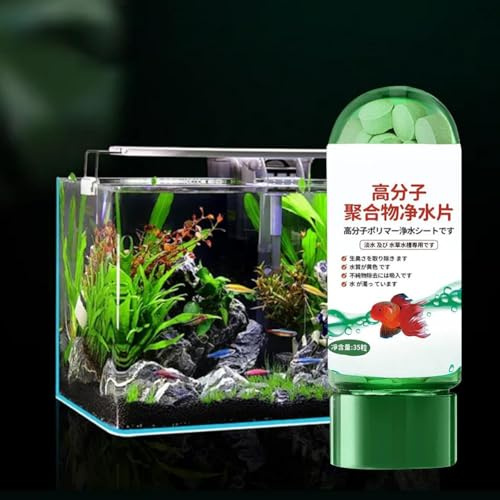 2025 New Water Purification Tablets, Powerful Aquarium Water Purification Tablet, Fish Tank Water Purifying Agent for Fish Tank