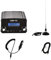 Vjsujehgy Transmisor de Radio FM de 1 W y 7 W CZE-7C, Amplificador Inalámbrico de FM de 76 A 108 MHz con Kit de Antena con Ventosa para Automóvil para Estación de Radio
