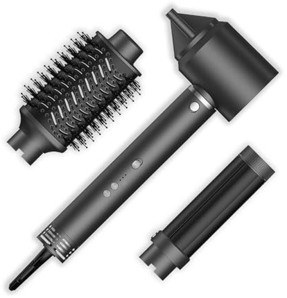 Maestro MR-230 Multistyler 3-in-1 Haarpflege Set – Haartrockner, Trockenbürste, Automatischer Lockenstab, 1200W, 2 Temperaturstufen, Kaltluftfunktion, Professionelles Styling Zuhause