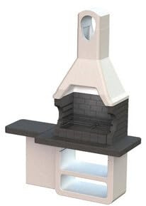 BARBECUE IN MURATURA 88X58X179CM (170X64X232CM, Ad U)