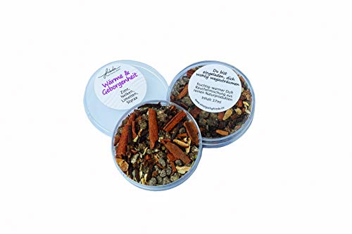 Weihrauch Räuchermischung Wärme & Geborgenheit 37 ml Dose; fruchtig-Warmer Gewürzduft Räuchermischung