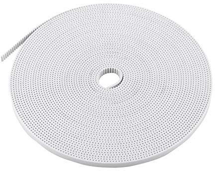 Zahnriemen, 10 m Zahnriemen 6 mm Breite Offener Zahnriemen mit Stahldrahtkern für 3D-Drucker, Smart Plotter