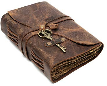 NomadCraftsCo. Red Key Journal 7 x 5