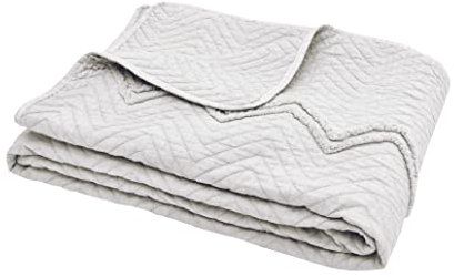 Sleepdown Zig Zag Couvre-lit touffeté Super Doux, Chaud et Confortable – Rose pâle – 200 x 150 cm