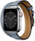 HEYOZURY Cinturino Compatibile con Apple Watch Cinturino Double Tour Pelle Donne 45mm 44mm 40mm 41mm 49mm,Originale Vera Pelle Cinturino for iWatch Series 10/9/8/7/6/SE/5/4/3/2/1