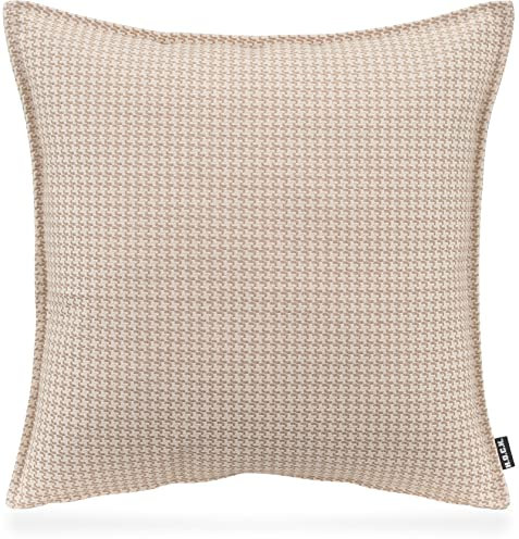 H.O.C.K. Bobo Kissen inkl. Füllung Dekokissen Sitzkissen Größen (50x50cm, beige)