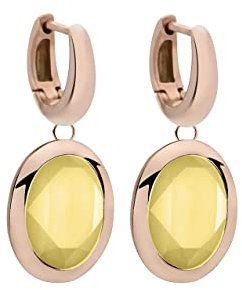 Qudo rosegold Creole TIVOLA small (buttercup)