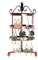 ONDIAN Schmuckständer 72-lohring rotierende runde 3-layer-Ohrrahmenschmuckständer für Ohrringe und Halsketten (Farbe : Chrome, Size : One Size)