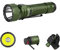 OLIGHT Javelot LED Taschenlampe 134,000 Candela, 730 Meter Leuchtweite Taktische Lampe aufladbar bis 72 Tage Laufzeit mit 6 Modi helle Licht, 197 g kleine Handlampe für Outdoor OD Grün
