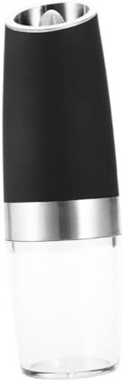 OUNONA Premium Elektrische Pfeffermühle Mit -licht Einstellbarer Grobheit Und Einhandbedienung Automatische Salzmühle Für Gewürze Für Täglichen Gebrauch