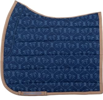 PS of Sweden 2024 Laufen Pferd Dressur Sattel Pad 1110-089 - 530 - Blue