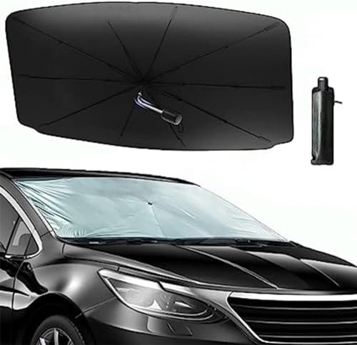 ZKNing Parasol Coche Delantero Grande para Vauxhall Opel Astra H 2004-2009, Parasol Parabrisas Coche Plegable, Sombrilla, Protector con Anti UV Rayos