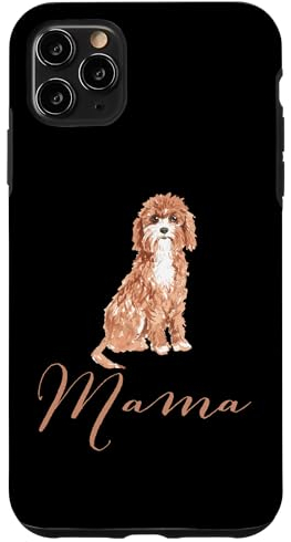 Hülle für iPhone 11 Pro Max Cavapoo Dog Mama Nette Cavapoo Mama Mama Mama Mama Mama Doggy Haustier
