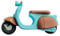 Ulticool Vintage-Stil Roller USB-Stick - 8GB - Retro-Design Speicherstick Türkis Blau Braun