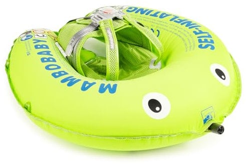 HECCEI Bouee Bebe Autom Gonflable, Mambobaby Pliage Compressible Flotteur de Piscine pour Bébé Bouée Baby Float pour Enfant de 3-24 Mois