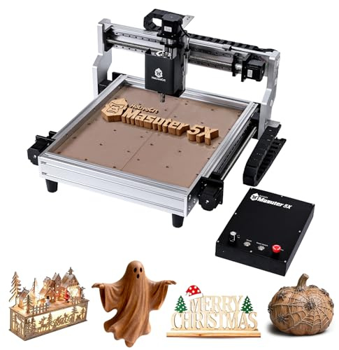 HoLivoCrt - CNC router machine equipped with 500W spindle, 16mm (XYZ) ball screws paired with 2 linear rails on all axes with 2.2 closed loop stepper motor