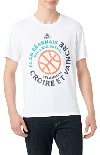 Peak Elan Bearnais T-Shirt Basketball M weiß
