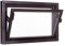 ACO 60cm Nebenraumfenster Kippfenster Isoglasfenster Fenster braun Kellerfenster, Größe:60 x 50 cm