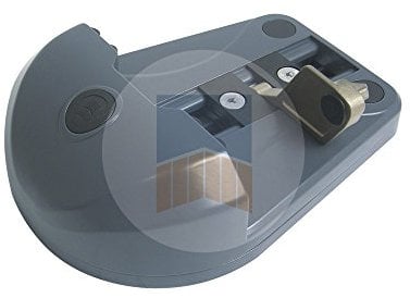 Sabot Prestige en Aluminium pour portail manuel. - Brut, Sans