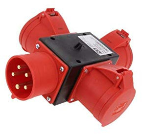 9430009W Connecteur: alimentation AC triphasées multiprise 32A 400VAC PCE