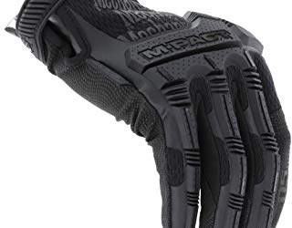 Mechanix Wear Mechanix Herren M-Pact® 0,5mm Covert (Large, Vollständig Schwarz) Einsatzhandschuhe f r hohe Fingerfertigkeit, Covert, L EU