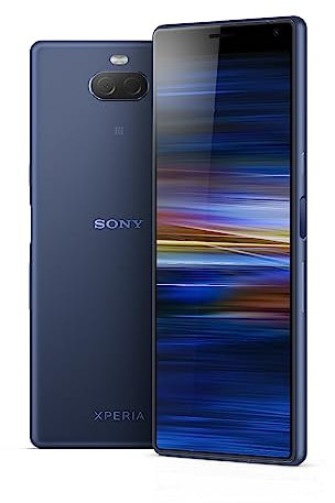 Sony Xperia 10 - Smartphone con display 21:9, 6'' full HD+ Dual Camera 13MP e 5MP, Blu
