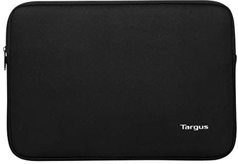 Targus Bonafide Sleeve Modern Style with Durable Water-Resistant College School Case fit up to 15.6-Inch Laptop/Notebook, Black (TBS928GL)