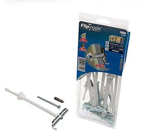 Cobra M5 FlipToggle Universal-Wandbefestigung für Gipskartonplatten