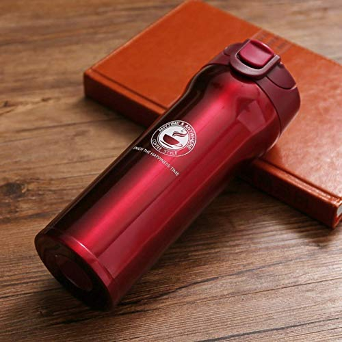 None/Brand Frasco de vacío de Acero Inoxidable Regalo Personalizado Frasco de vacío Garrafa Termica Taza de café térmica Botella de Viaje